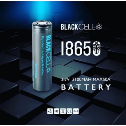 BATERAI BLACKCELL 18650 3100mAh 50A 1PCS