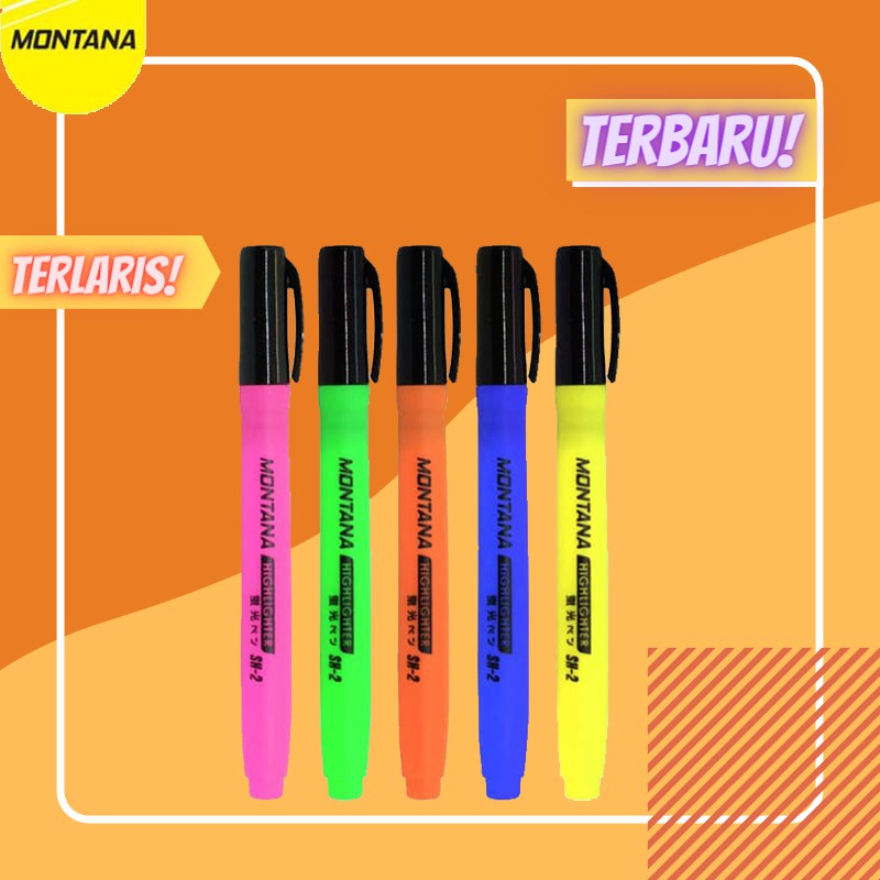 

MONTANA Highlighter /Stabilo / GUDANG BUKU MURAH
