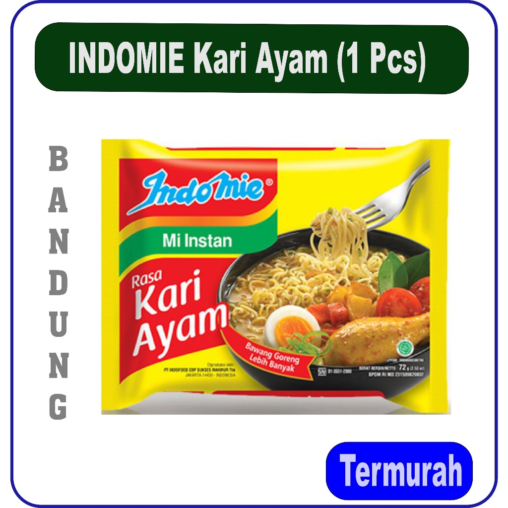 

INDOMIE Kari Ayam (1 Pcs)
