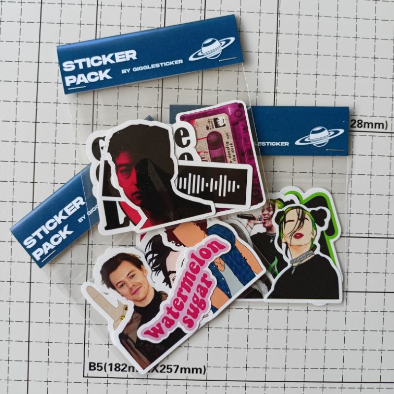 

Sticker Pack Musician JOJI Billie Eilish Harry Styles