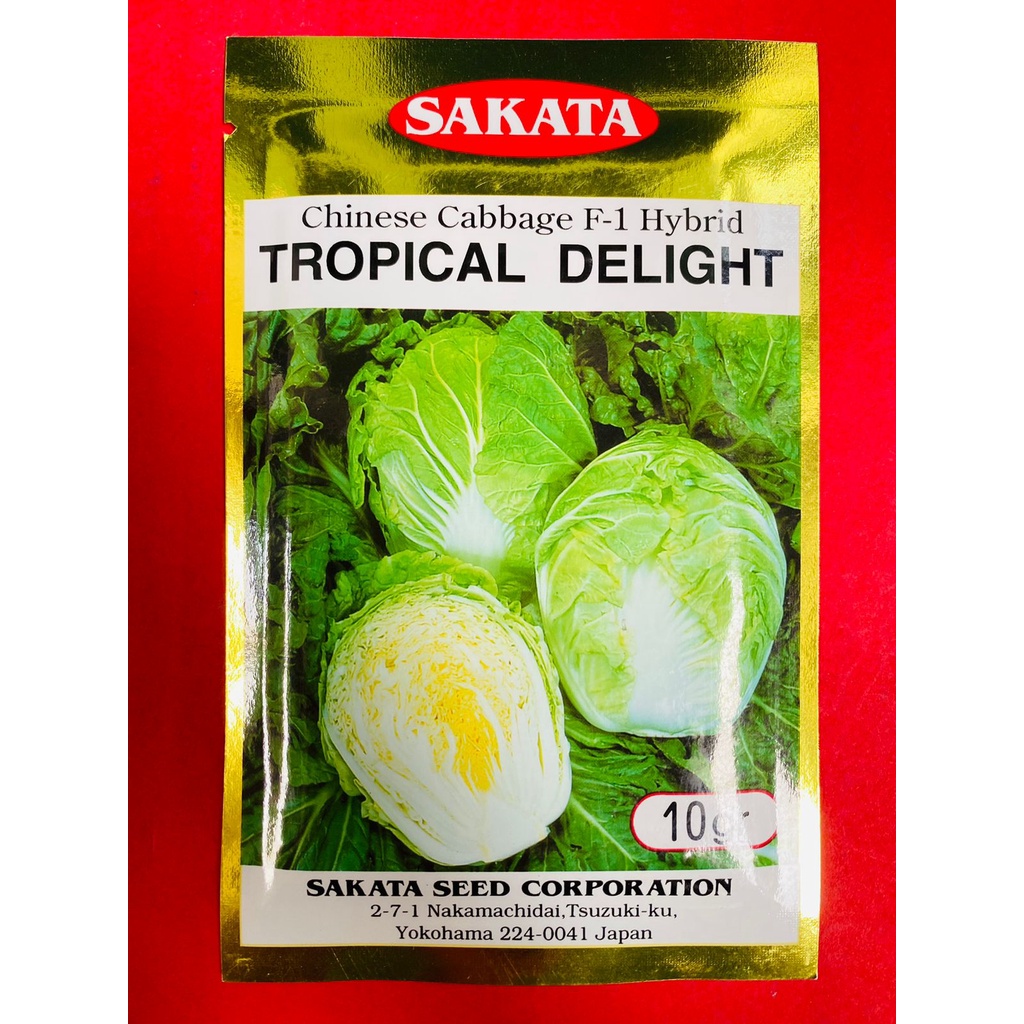 Benih F1 TROPICAL DELIGHT sawi putih chinese isi 10 gram dari SAKATA