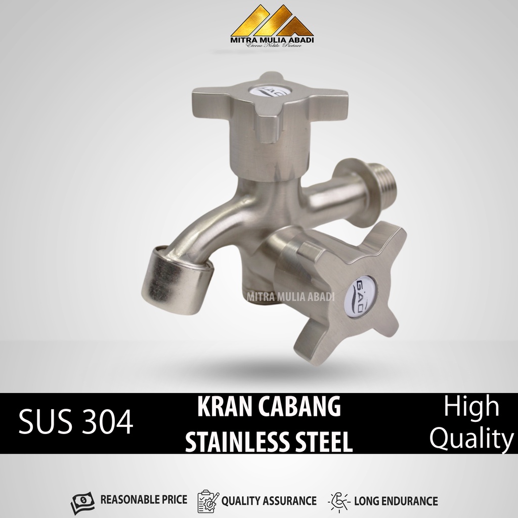 KRAN CABANG STAINLES SUS 304 / KRAN AIR CABANG / KRAN SHOWER