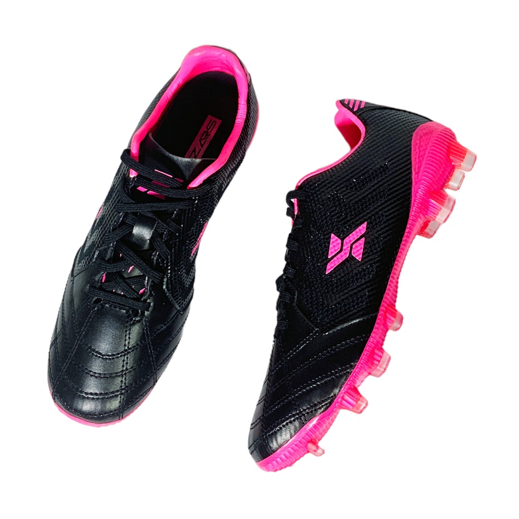 Zars Sepatu Sepakbola Evo Infinity Black Pink FG