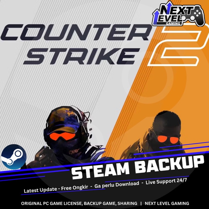 Counter Strike 2 CS2 CSGO 2 - PC STEAM Backup