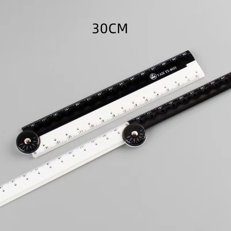 

penggaris lipat grafik penggaris sederhana hitam dan putih/Penggaris/penggaris lipat-30cm