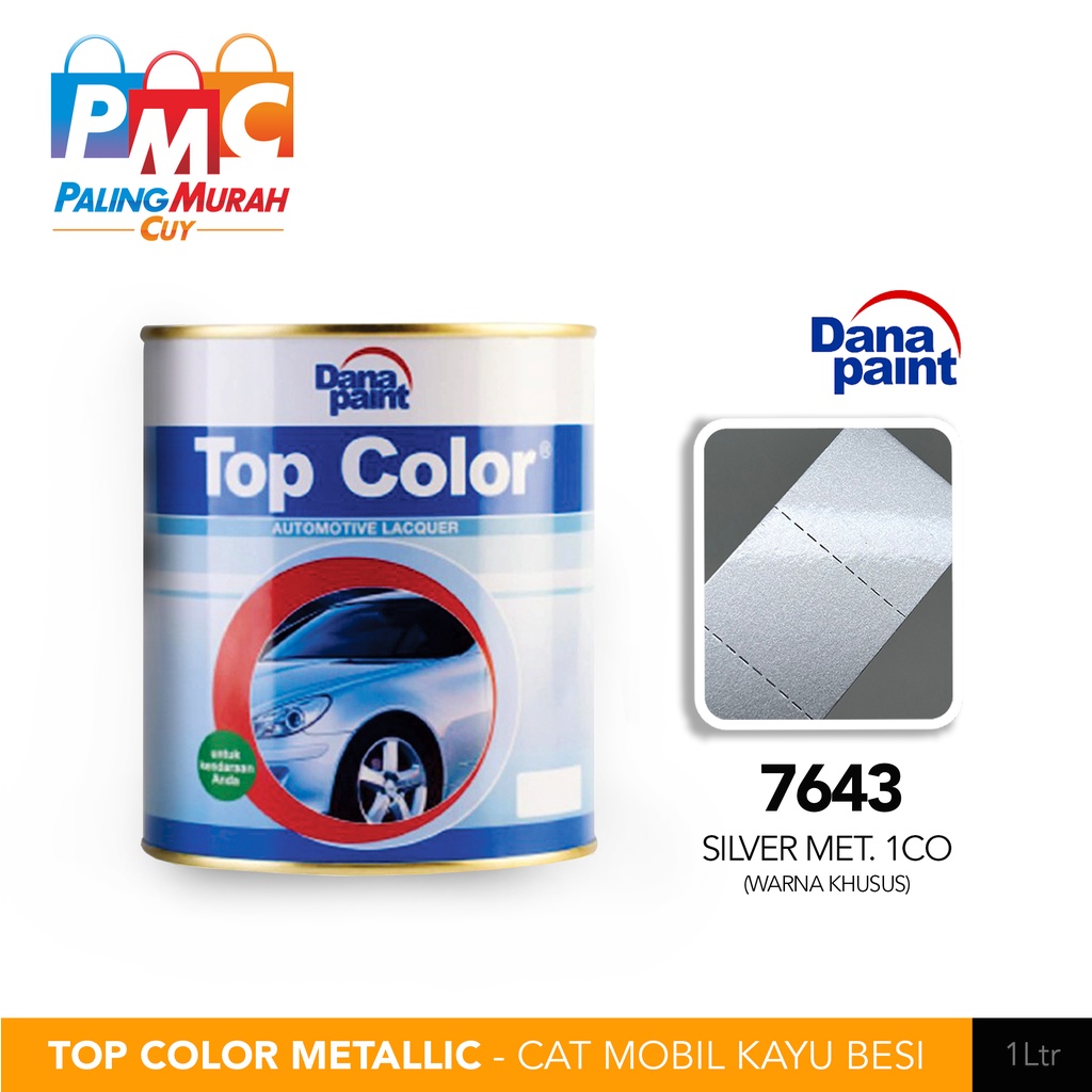 Top Color Metallic 7638 Silver Met 1C0 - Cat Duco