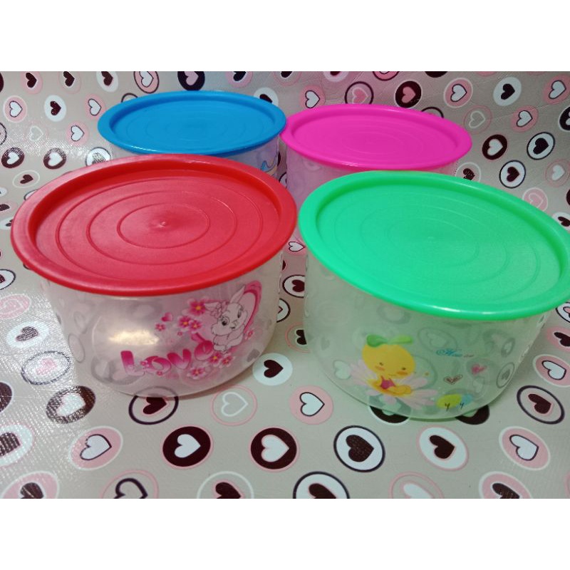 Toples Evalia 1000mL / Toples Kue / Sealware Bulat / Toples Cemilan