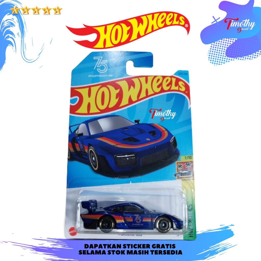 Hot Wheels Porsche 935 Navy 75Th Anniversary HW Exotic