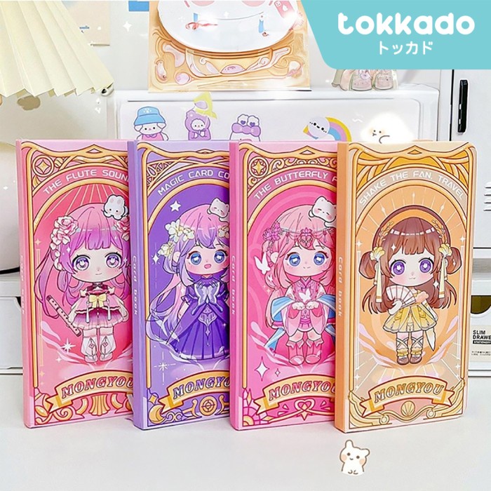 

TOKKADO Mongyou Notebook Buku Agenda Catatan Mini Karakter Gadis Lucu