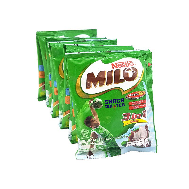 

Nestle Milo 3 in 1 Susu Renceng - Netto 10 bks x 30 gr.