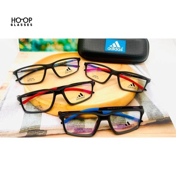 FRAME KACAMATA ADIDAS SPORTY KACAMATA PHOTOCROMIC KACAMATA ANTI RADIASI MINUS | ADIDAS 8138