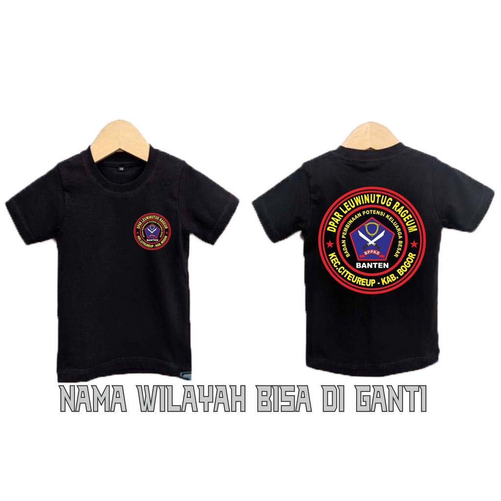 kaos anak bppkb banten ormas nama daerah bisa di ganti