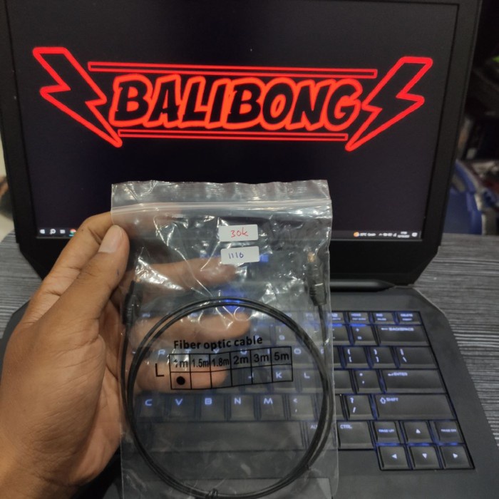 Kabel Toslink Digital Audio Optical / Fiber Optik