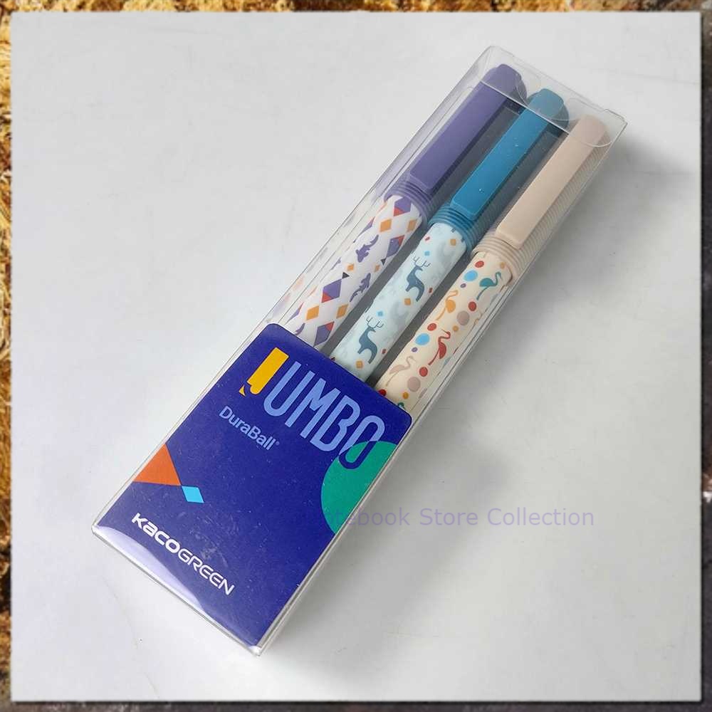 

Notebook Store Collection 3 PCS Pena Pulpen Gel Jumbo Quick Dry 0.5mm Tinta Hitam
