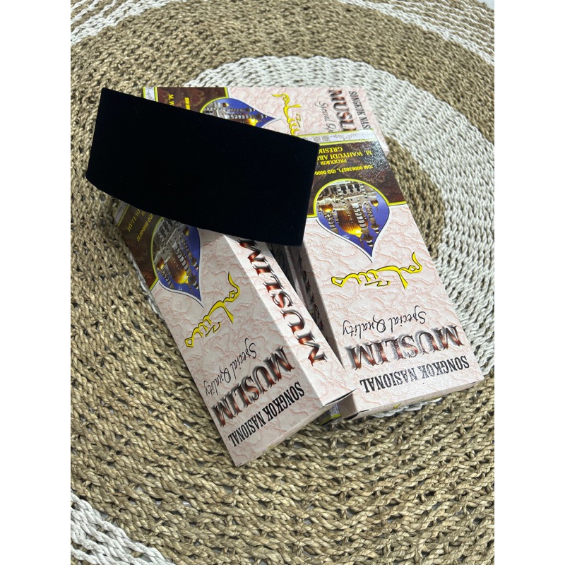 Peci hitam / songkok nasional muslim