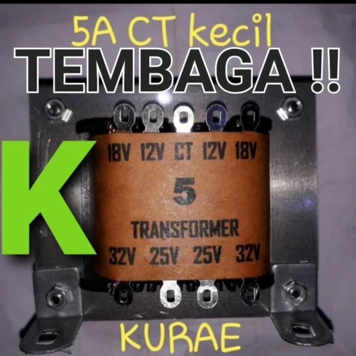 travo trafo 5a CT kecil kurae