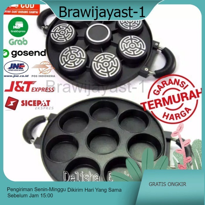 CITAKAN CETAKAN KUE MARTABAK MINI TEFLON ANTI LENGKET