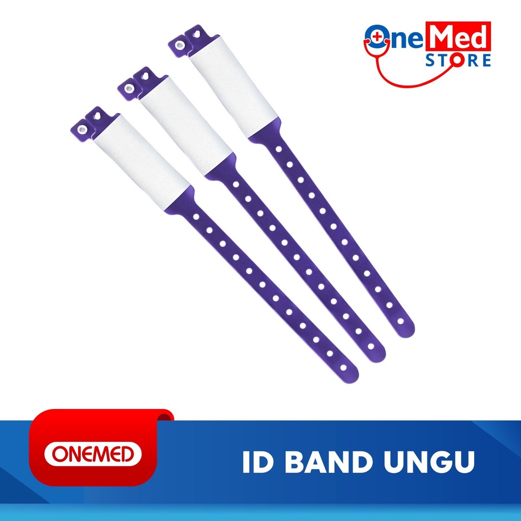 ID Band dewasa ungu MR