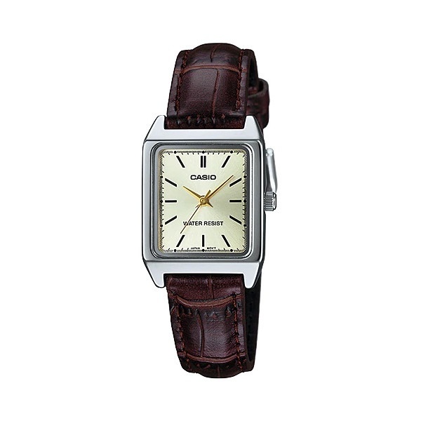 [Watch Mall] JAM TANGAN CASIO LTP-V007L LTP-V007L-9B LTP-V007L-7B1 ORIGINAL RESMI - LTP-V007L-9E