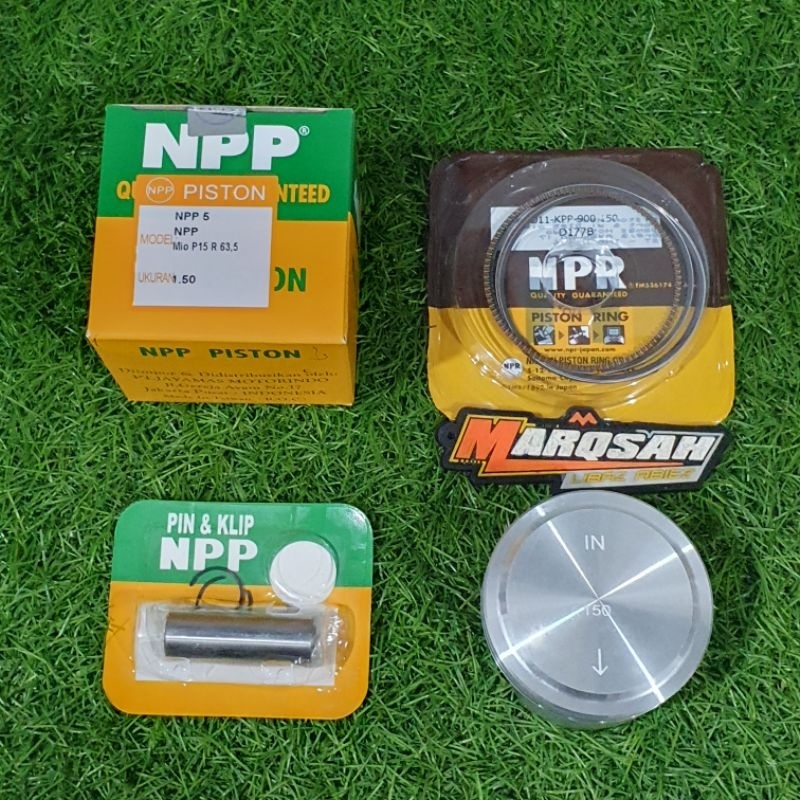 Piston Mio 63.5 64 64.5 65 Pin 15 TYPE MIO NPP 5 Aplikasi Tiger Megapro GL CB