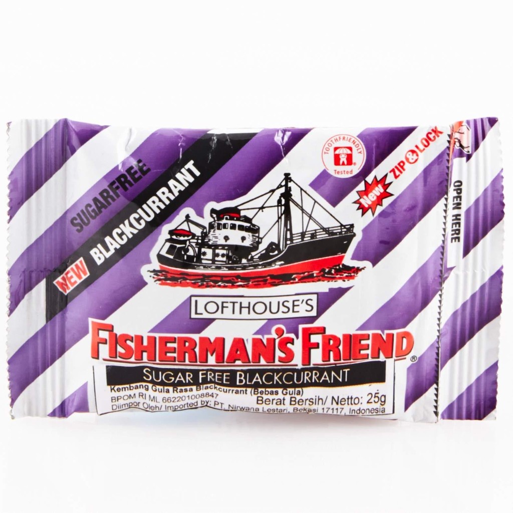 

FISHERMAN'S FRIEND Blackcurrant 25g