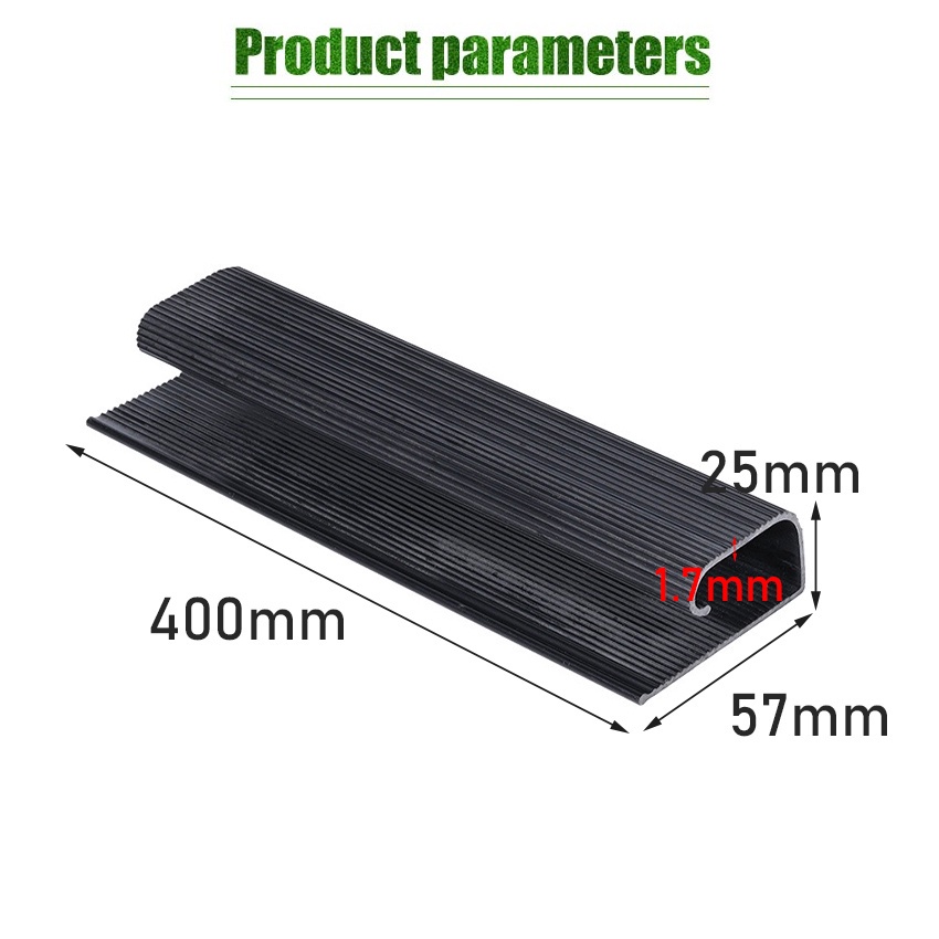 PVC J Channel Pelindung Kabel Cable Duct Penutup Kabel Lantai Dinding Kabel Protektor Cable Duct PVC