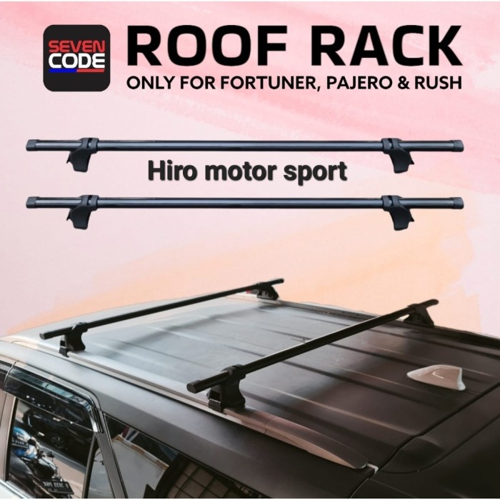 cross bar roof rack all new pajero fortuner rush