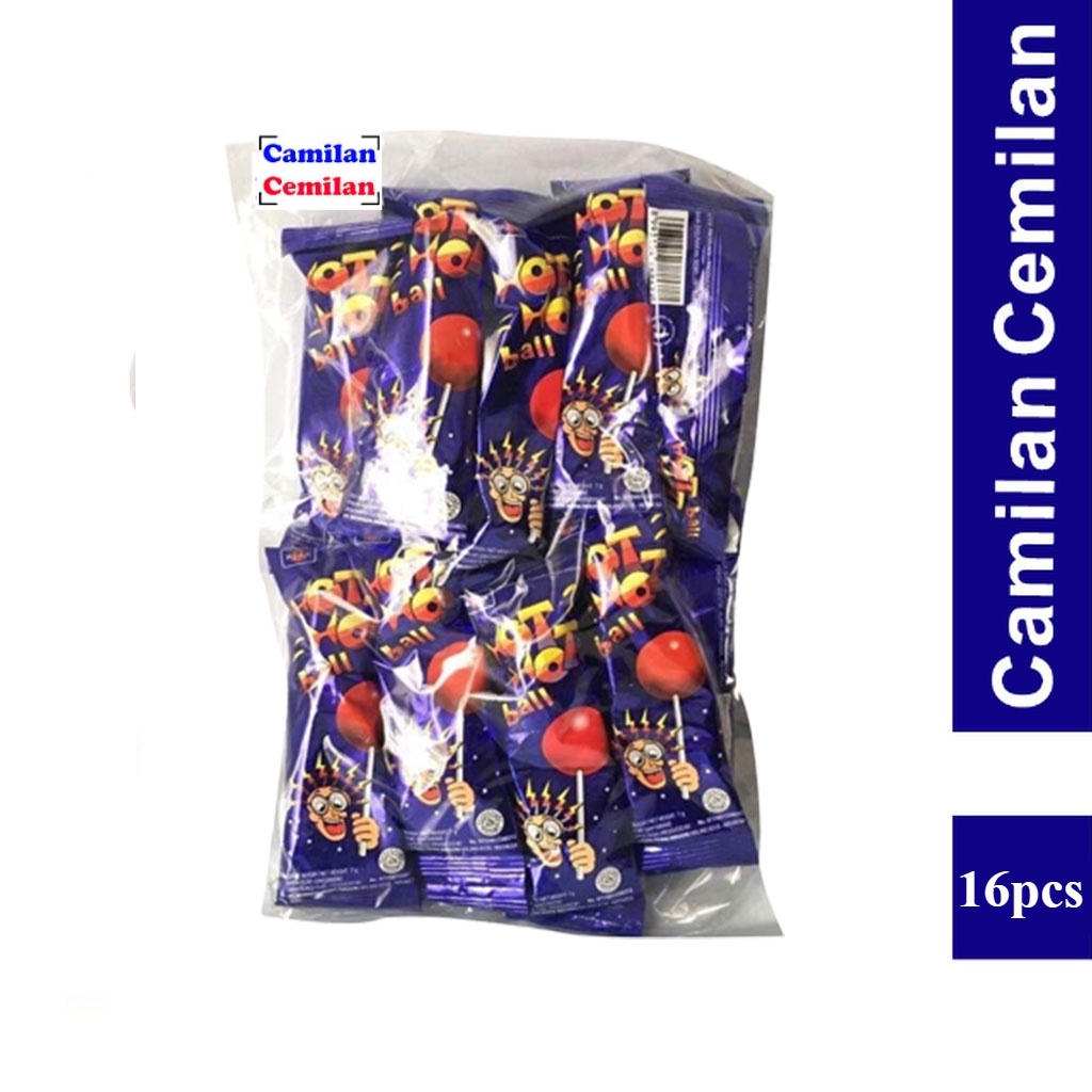 

Permen Hot Hot Pop Ball Mangga Lolipop Isi 16 pcs / Permen Kaki