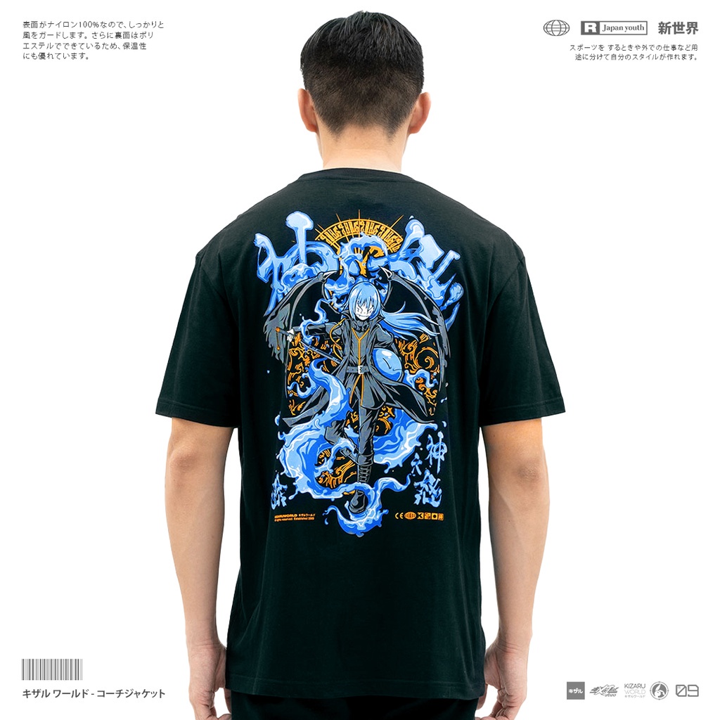 NASYA APPAREL - KAOS ANIME TENSURA WIBU COWOK CEWEK | TSHIRT SANTAI RUMAH COTTON