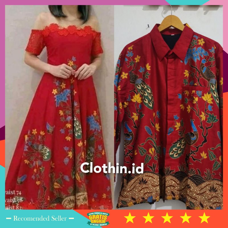 ⭐⭐⭐⭐⭐ Couple Set Remaja Kekinian PRemium Keren Murah - dress couple premium - baju couple pesta - ba