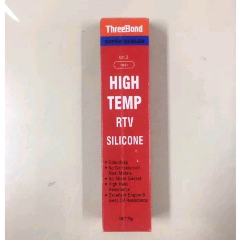 

LEM THREEBOND RED GREY 75GRAM SILICONE RTV HIGH TEMP SUPER SEALER lem tribon (DT)