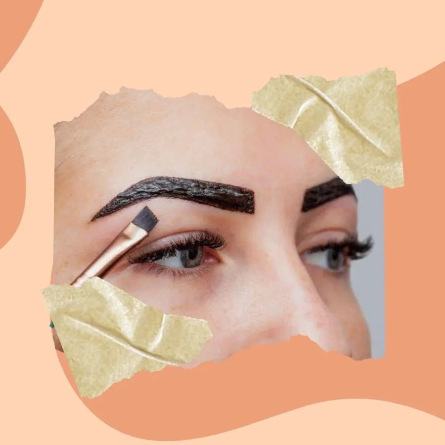 Henna Alis Tahan Lama Seperti Sulam Alis | Henna Alis Halal Natural - Cokelat