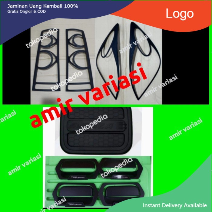 New Avanza vvti 2008-2011 paket garnish outer TRD handle tank cover Aksesoris mobil