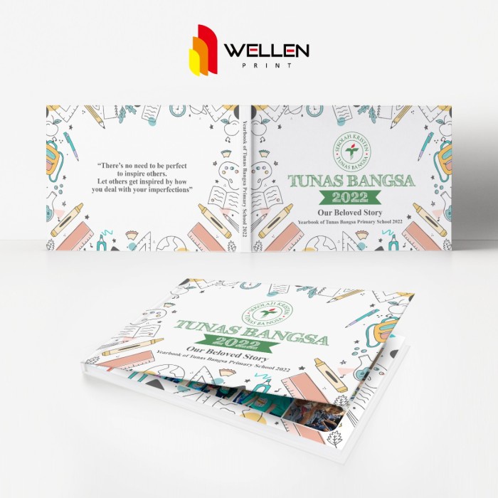 MURAH-  Cetak Buku Tahunan Sekolah / Print Year Book Hard Cover Custom- 1.2.23