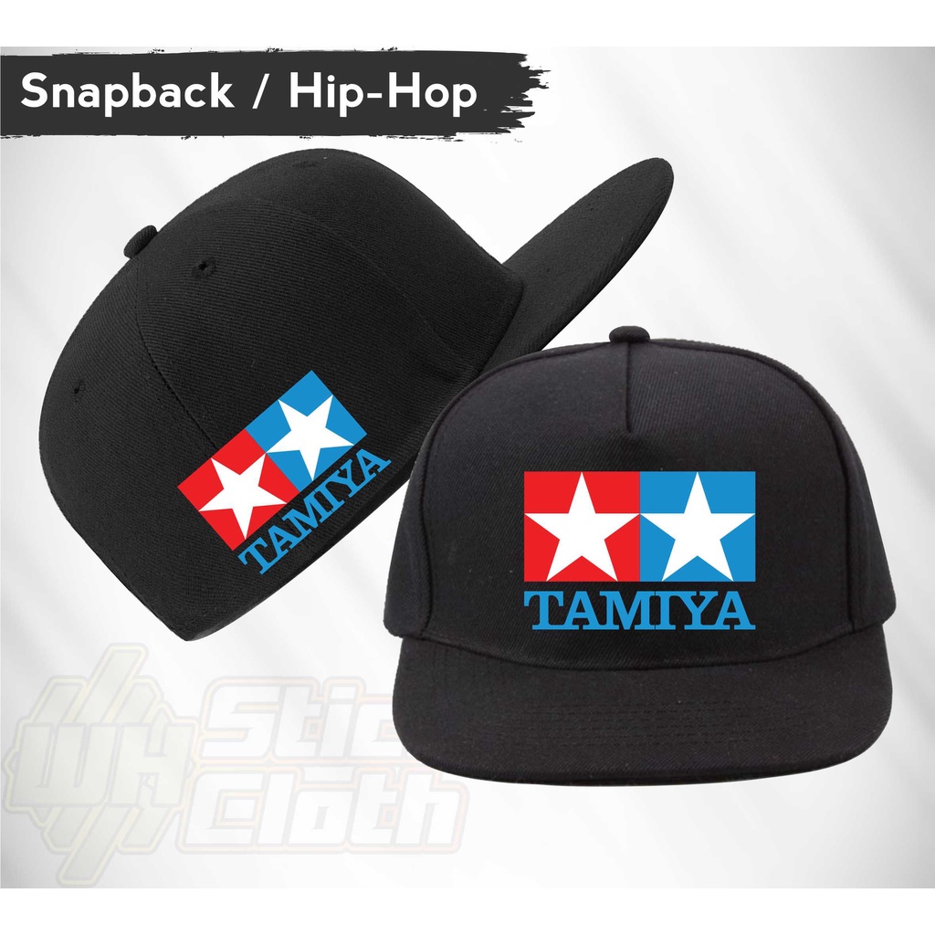 Topi Distro Topi Snapback Topi Racing Topi Trucker Topi Jaring Hat Topi TAMIYA Logo Distro  Unisex