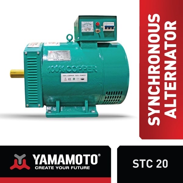 Alternator Sinkron YAMAMOTO STC 20 Altenator 20Kw Yamamoto