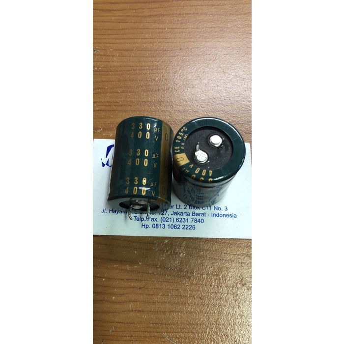 ELCO 330UF-400V nichicon kapacitor