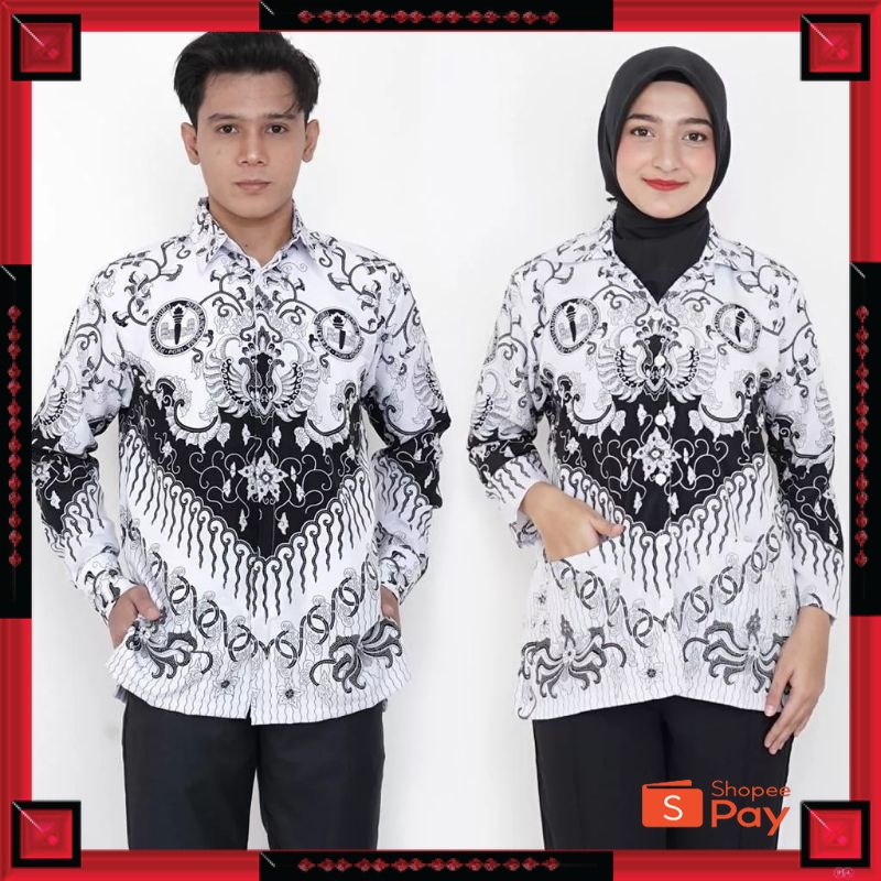 12.12 SERAGAM SALE / Seragam PGRI pria dan wanita terbaru full furing baju batik PGRI // seragam PGR