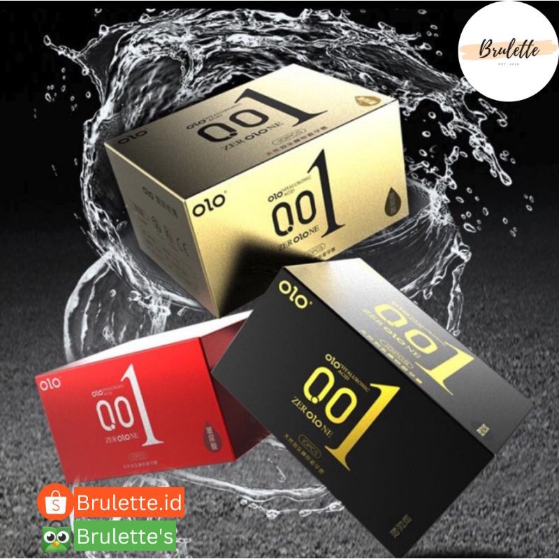 Kondom OLO 001 Tipis / Condom Ultra Thin 001 OLO / Kondom Tipis