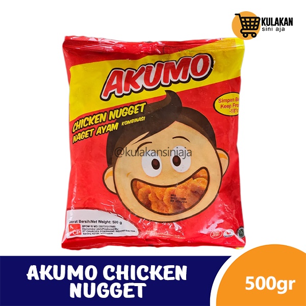 

AKUMO CHICKEN NUGGET 500 GR