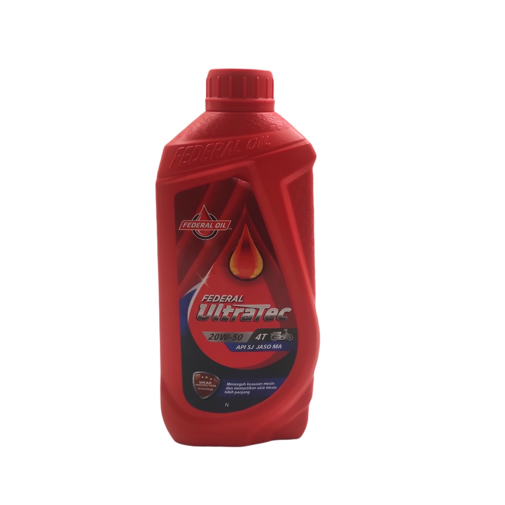 OLI FEDERAL ULTRATEC MERAH 800ML GRAND - SUPRA - VEGA - JUPITER KD871