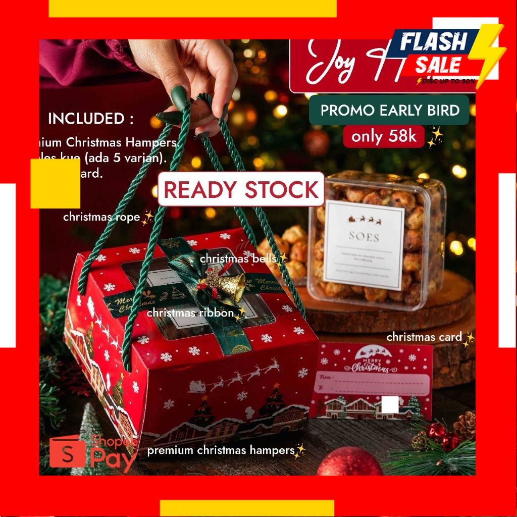 

12.12 SALE |CHRISTMAS HAMPERS / PREMIUM HAMPERS NATAL / GIFT BOX NATAL / KADO NATAL / HADIAH NATAL / CHRISTMAS GIFT / PARSEL NATAL