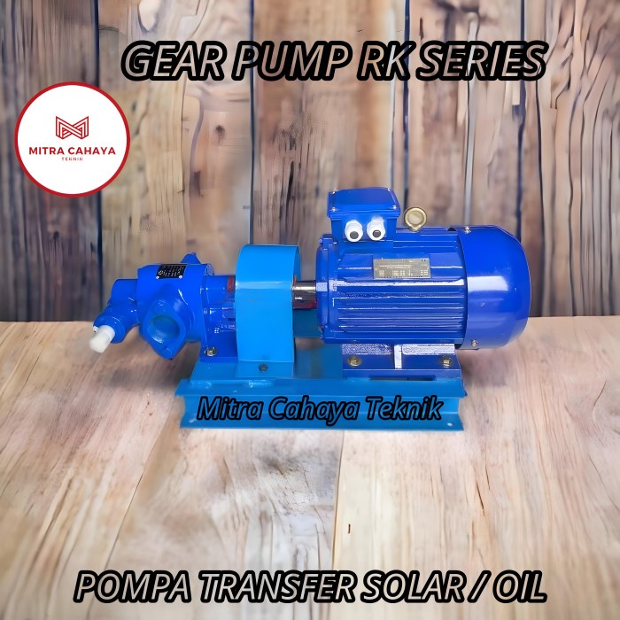 Pompa Oli Gear pump Type KCB 83.3liter/menit merk ROTOR 2.2kw 3PH