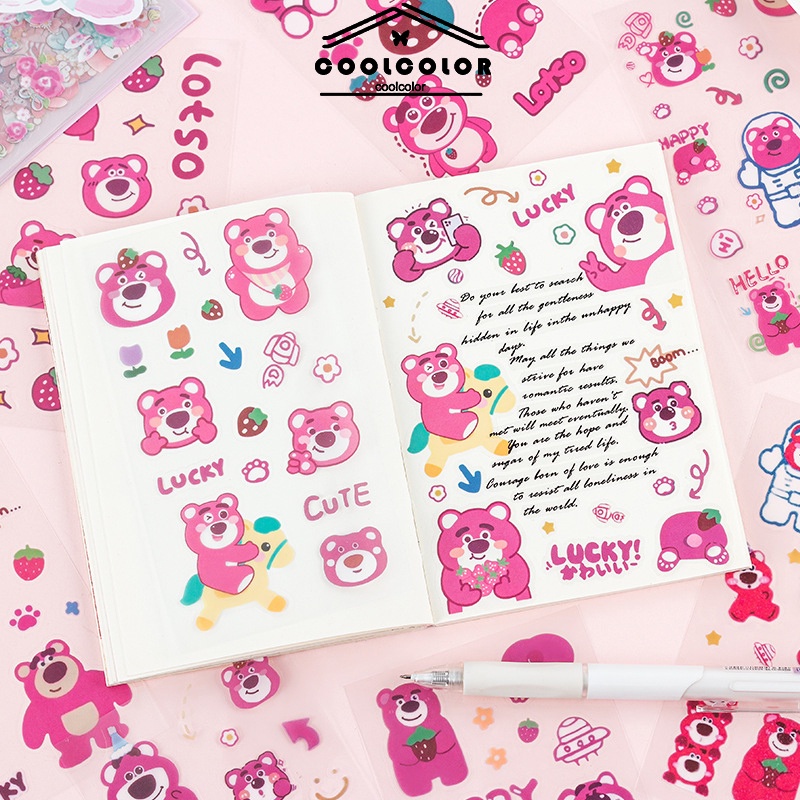 

COD❤️Tahan air transparanStiker PVCSanrioKartunStiker kreatif anak -anak-cl