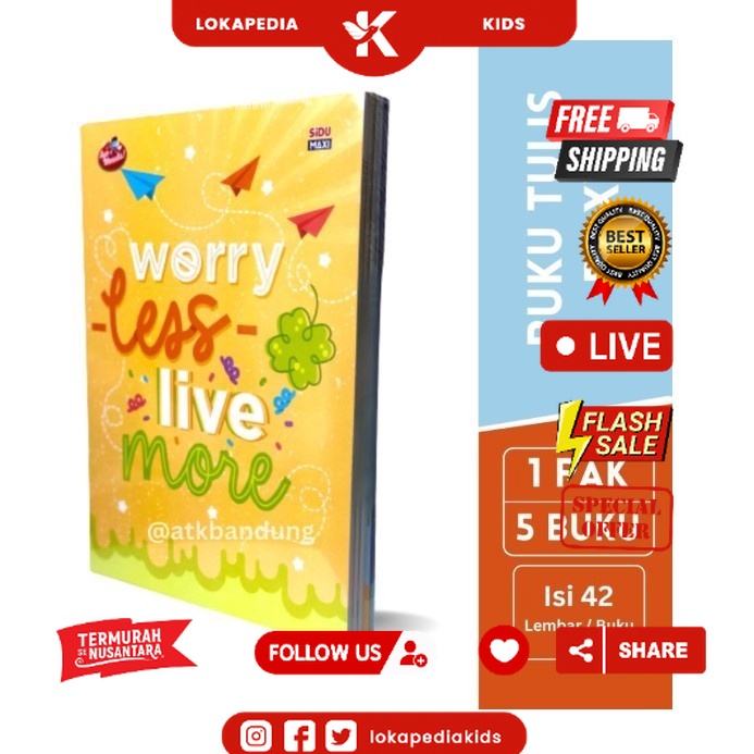 

BUKU TULIS SIDU MAXI 42 LEMBAR (1 pak= 5 BUKU) / BUKU BIG BOSS--var