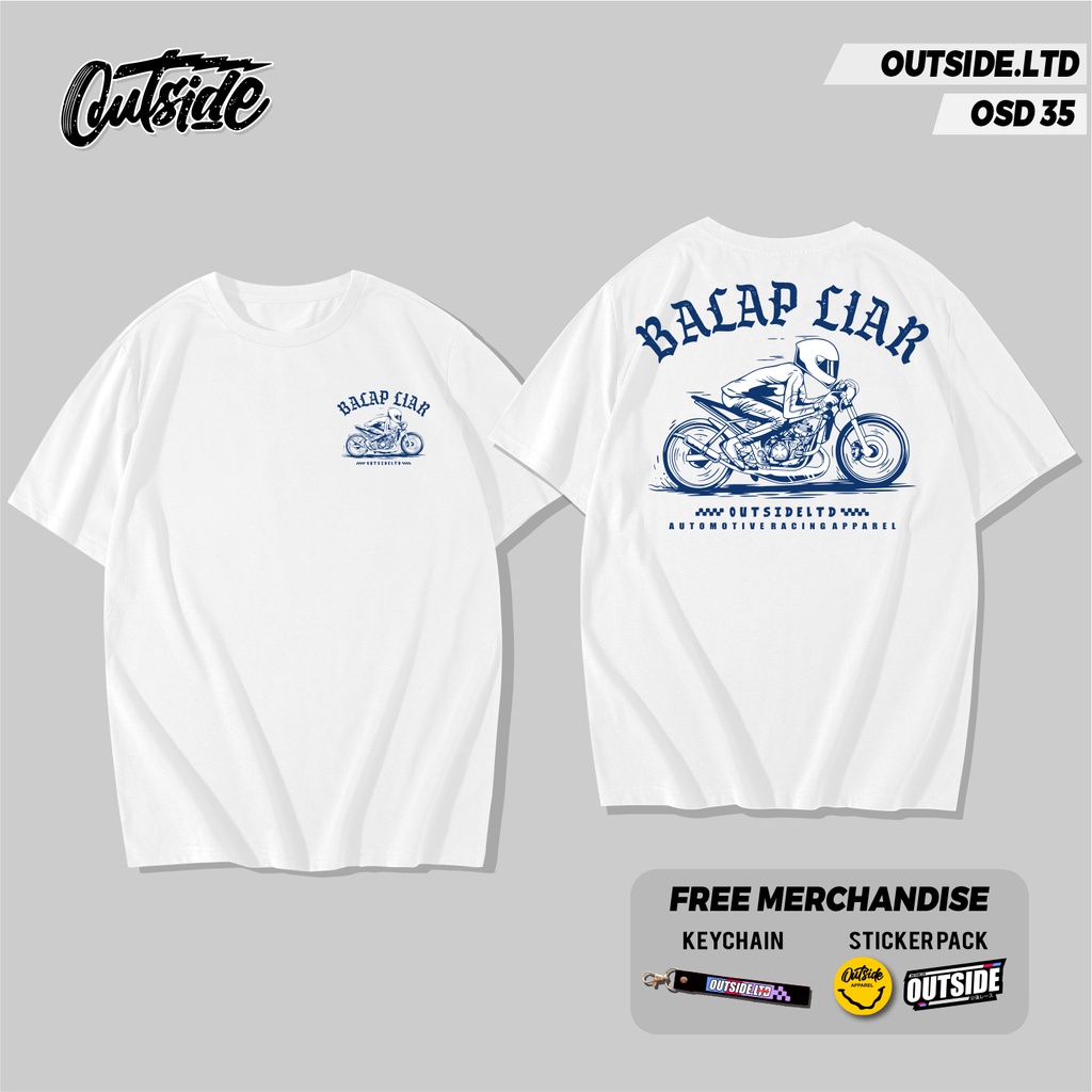 KAOS BALAP LIAR BAJU MOTOR RACING KAOS LEBARAN