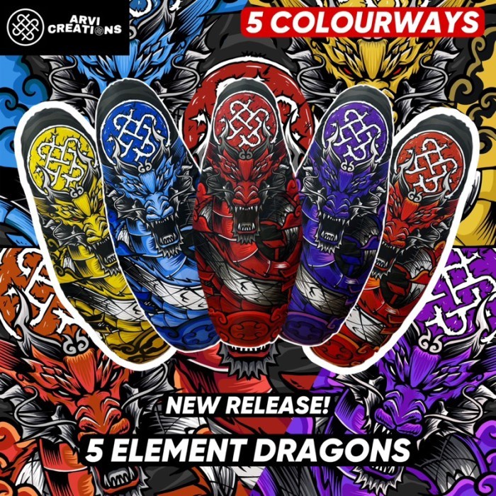 Sarung Jok Cover Seat Element Dragon ARVI Vespa Nmax Aerox PCX Vario