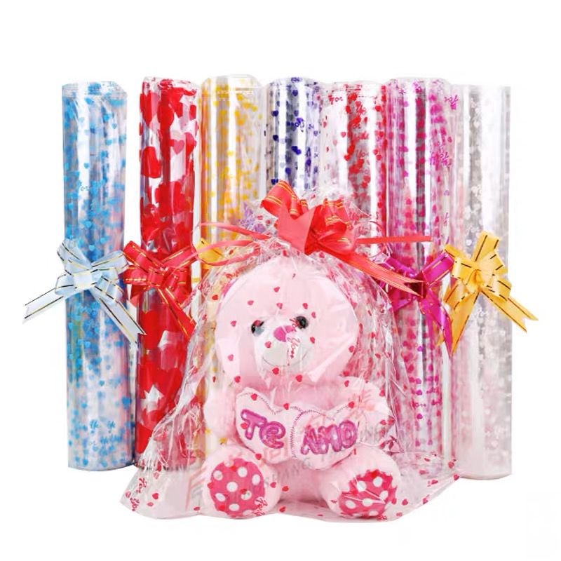 

Plastik Parcel Motif / Plastik Bungkus Kado / Plastik Bening / Plastik Transparan siap pakai model sarung