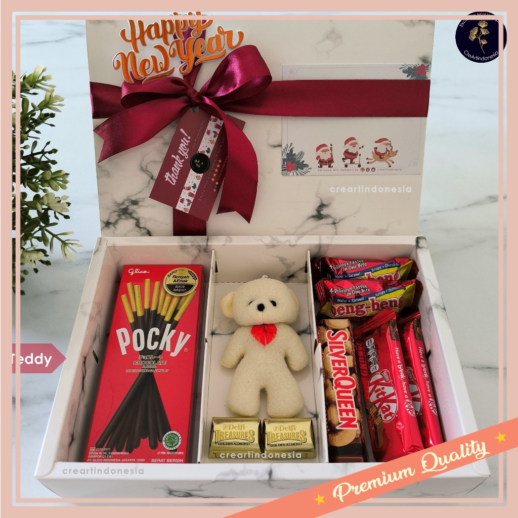 

Hampers Natal Unik Lucu Murah Kado Merry Christmas Tahun Baru / Hampers Natal / Hampers Tahun Baru / Christmas Hampers / Souvenir Natal / Hampers Christmas / Kado Natal / New Year Hampers / Hampers Ulang Tahun / Birthday / Wisuda / Anniversary / Snack Box