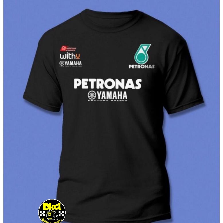 Kaos Distro PriaPETRONAS YAMAHA FACTORY RACING Sablon DTF